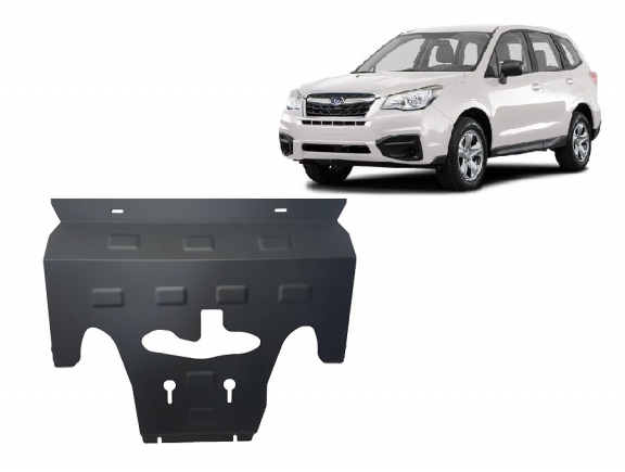 Protection sous moteur et de la radiateur Subaru Forester 4