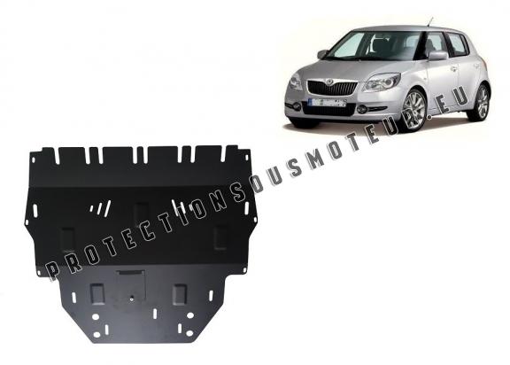 Protection sous moteur et de la boîte de vitesse Skoda Fabia 2 Diesel