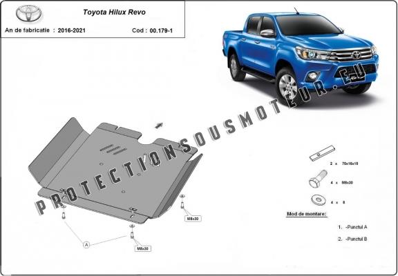 Protection de la boîte de vitesse Toyota Hilux Revo