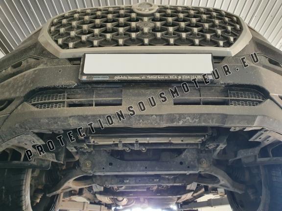 Protection sous moteur et de la radiateur SsangYong Rexton