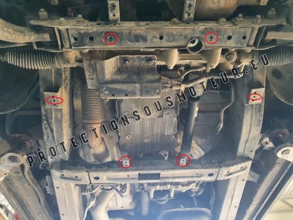 Protection de la boîte de vitesse SsangYong Rexton