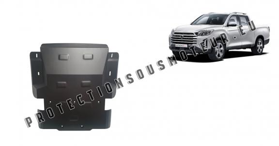 Protection sous moteur et de la radiateur Ssangyong Musso Grand