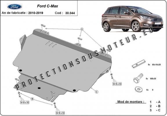 Protection sous moteur et de la boîte de vitesse Ford C - Max