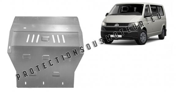 Acier galvanisé protection sous moteur et de la boîte de vitesse Volkswagen Transporter T6.1