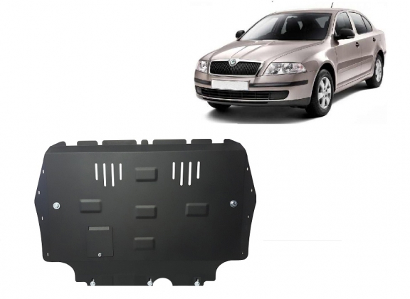 Protection sous moteur et de la boîte de vitesse Skoda Octavia 2