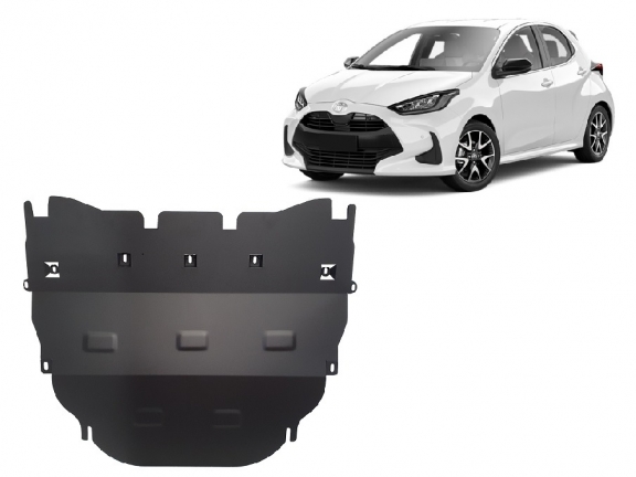 Protection sous moteur et de la boîte de vitesse Toyota Yaris XP210