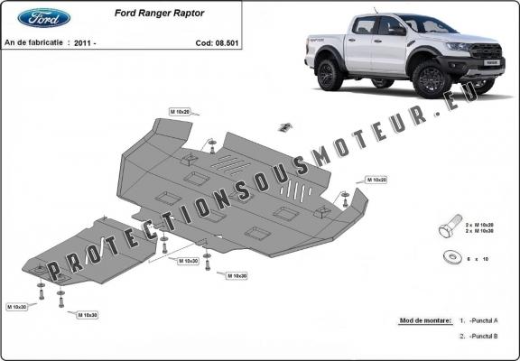 Protection Sous Moteur Ford Ranger Raptor