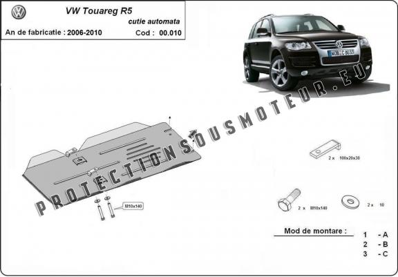 Protection de la boîte de vitesse Volkswagen Touareg 7L - automatique