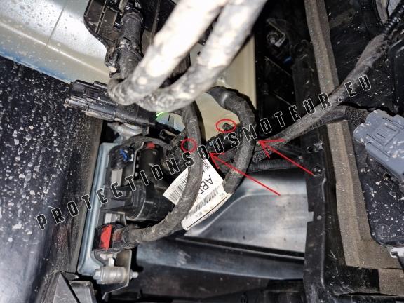 Protection sous moteur et de la boîte de vitesse Ford Fiesta VII