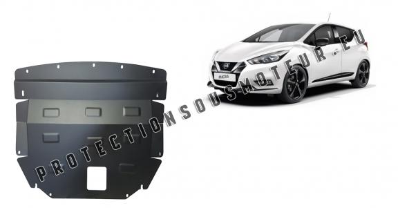 Protection sous moteur et de la boîte de vitesse Nissan Micra