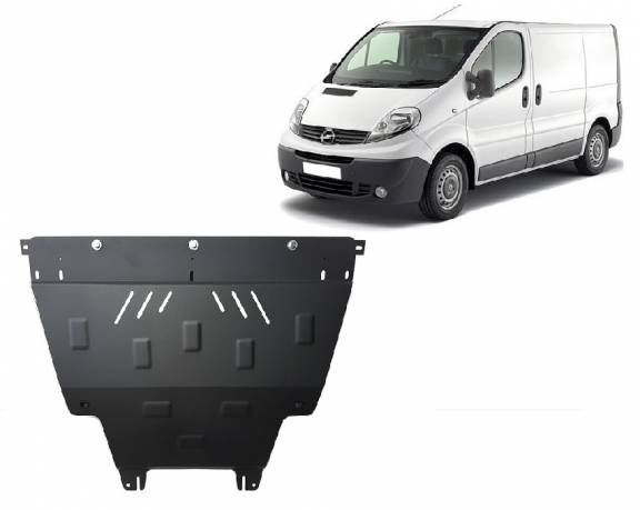 Protection sous moteur et de la boîte de vitesse Opel Vivaro A (2011-2014)