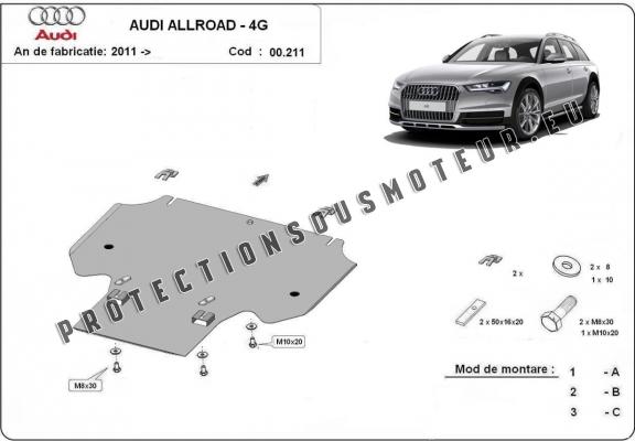 Protection de la boîte de vitesse Audi All Road A6