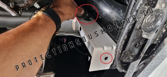 Protection sous moteur et de la radiateur Ssangyong Torres