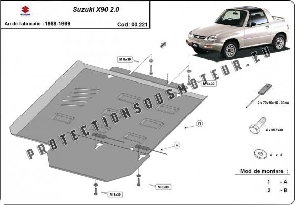 Protection de la boîte de vitesse Suzuki X90 2.0