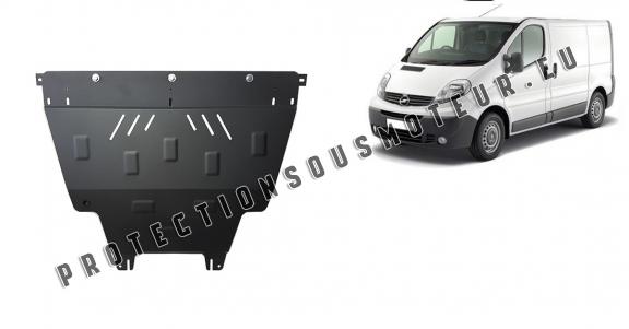 Protection sous moteur et de la boîte de vitesse Opel Vivaro (2011-2014)