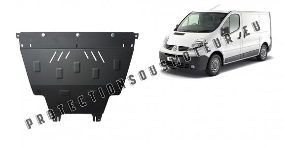 Protection sous moteur et de la boîte de vitesse Renault Trafic (2011-2014)