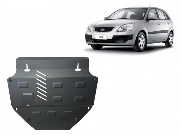 Protection sous moteur et de la boîte de vitesse Kia Rio 2