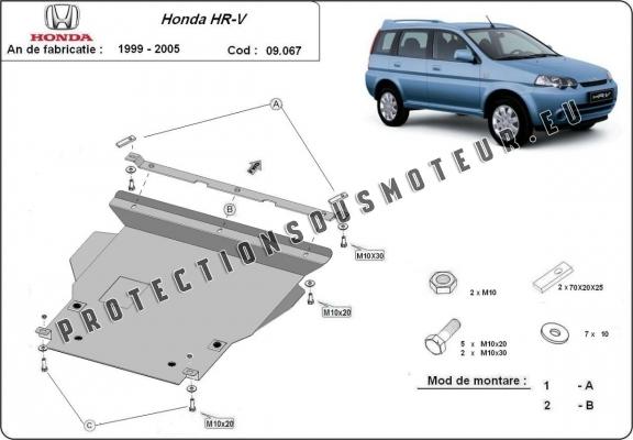 Protection sous moteur et de la boîte de vitesse Honda HR-V