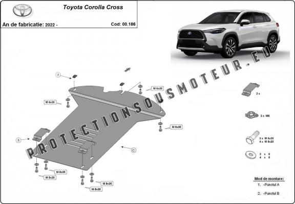 Protection convertisseur catalytique/cat lock Toyota Corolla Cross