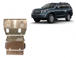 Protection Sous Moteur Toyota Land Cruiser 150 - Aluminium 