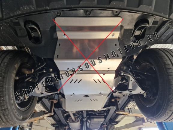 Aluminium protection de la boîte de vitesse Jac T8