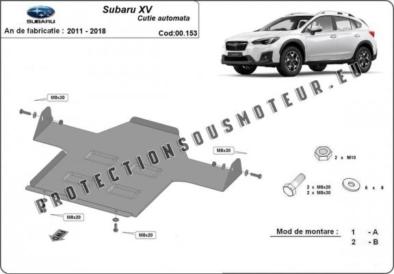 Protection de la boîte de vitesse automatique Subaru XV