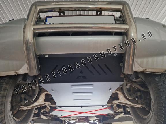 Protection sous moteur et de la radiateur Mitsubishi Pajero 3 (V60, V70) Vers 2.0
