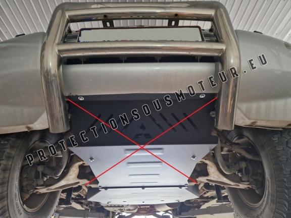 Protection de la boîte de vitesse Mitsubishi Pajero 3 (V60, V70) Vers. 2.0