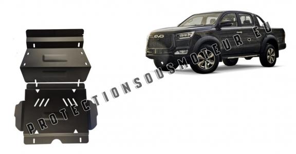 Protection sous moteur et de la radiateur Evo Cross 4