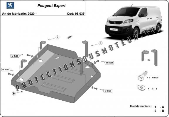 Protection réservoir AdBlue Peugeot Expert