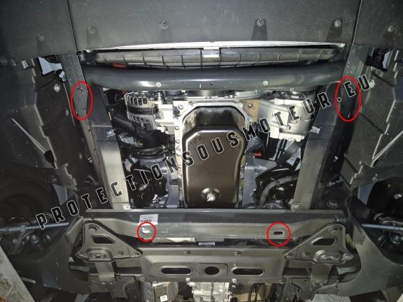 Protection sous moteur et de la boîte de vitesse Iveco Daily 7