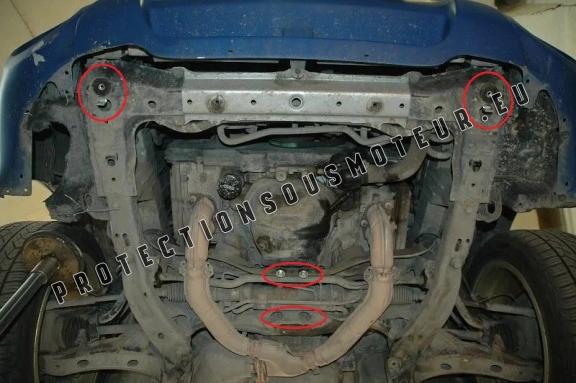 Protection sous moteur et de la boîte de vitesse Subaru Forester 2