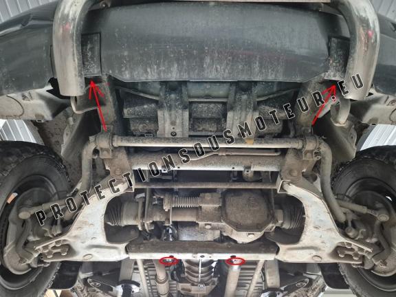 Protection sous moteur et de la radiateur Hyundai Terracan