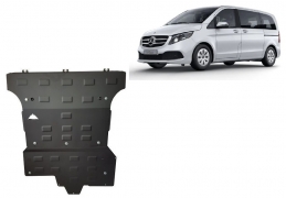 Protection sous moteur et de la boîte de vitesse  Mercedes V-Class W447 2.2 D, 4x4