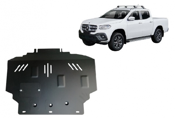 Protection sous moteur et de la boîte de vitesse Mercedes X-Class W470