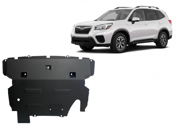 Protection sous moteur et de la radiateur Subaru Forester 5