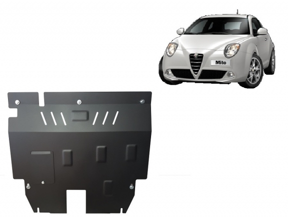 Protection sous moteur et de la boîte de vitesse Alfa Romeo Mito