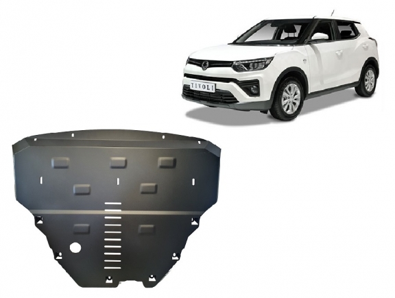 Protection sous moteur et de la radiateur SsangYong Tivoli