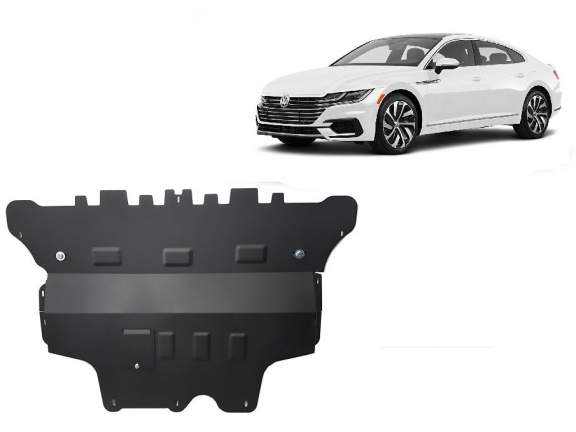 Protection sous moteur et de la boîte de vitesse VW Arteon - boîte de vitesses manuelle