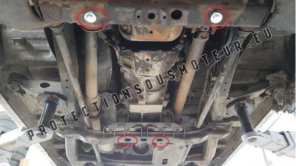 Protection de la boîte de vitesse et de la différentiel Nissan Pathfinder