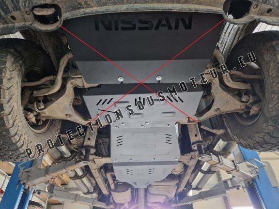 Protection de la boîte de vitesse  Nissan Navara D40