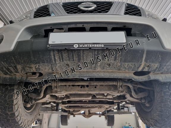 Protection de la boîte de vitesse  Nissan Navara D40