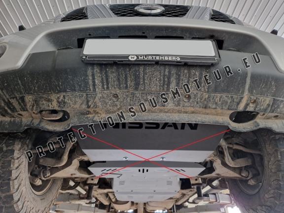 Protection de la boîte de vitesse  Nissan Navara D40