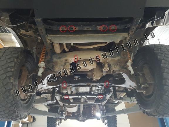 Protection de la boîte de vitesse Toyota Land Cruiser J90 - uniquement pour le modèle 3 portes