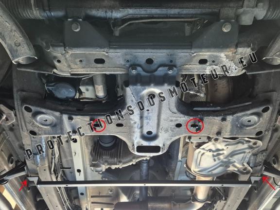 Protection de la boîte de vitesse et de la différentiel Volkswagen Amarok -  V6 automat