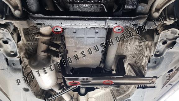 Protection sous moteur et de la boîte de vitesse Mercedes ML W164