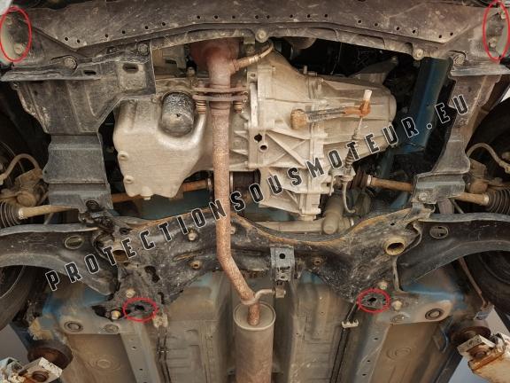 Protection sous moteur et de la boîte de vitesse Suzuki Celerio