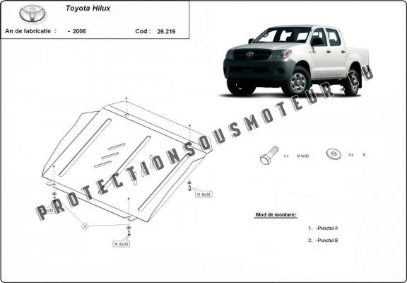 Protection Sous Moteur Toyota Hilux