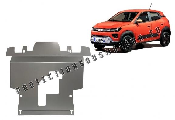 Protection sous moteur et de la boîte de vitesse Dacia Spring - Aluminium 
