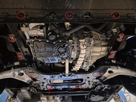 Protection sous moteur et de la boîte de vitesse Renault Master